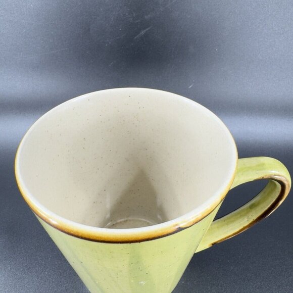 THOMSON POTTERY Mug Cup In The  A mazon Ceramic Speckled Glaze Green Set 2 - Picture 11 of 11